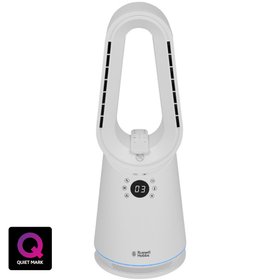Russell Hobbs RHCBLDL3IN1 White Compact Bladeless Cool and Heater Fan