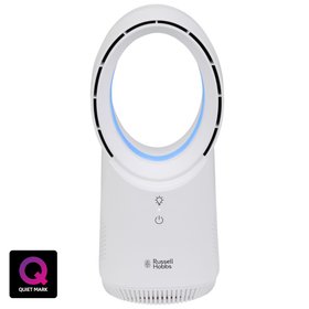 Russell Hobbs RHBLDLUSB25 White Compact Wireless Desk Fan