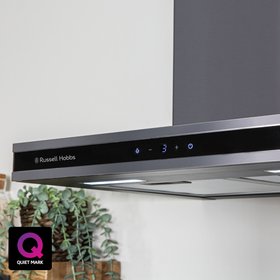 Russell Hobbs RHGCH603DS Midnight Collection 60cm T-Shaped Chimney Cooker Hood