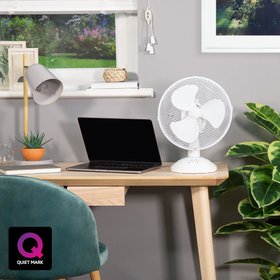 Russell Hobbs RHPDF0921 9” Desk Fan - White