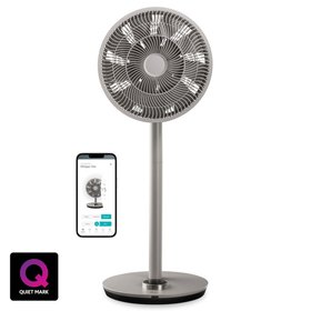 Duux Whisper Flex DXCF54UK Authentic Grey Pedestal Propeller Fan