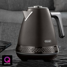 De'Longhi Diadema Kettle KBV3001.BK - Brushed Dark Steel
