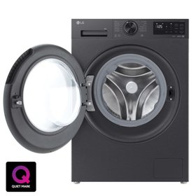 LG F2X50S9NBB Matte Black Freestanding Washing Machine