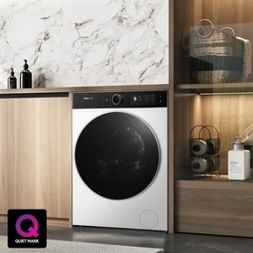 Hisense KitchenFit 5i Series WD5I1245BWRH White Heat Pump Washer Dryer