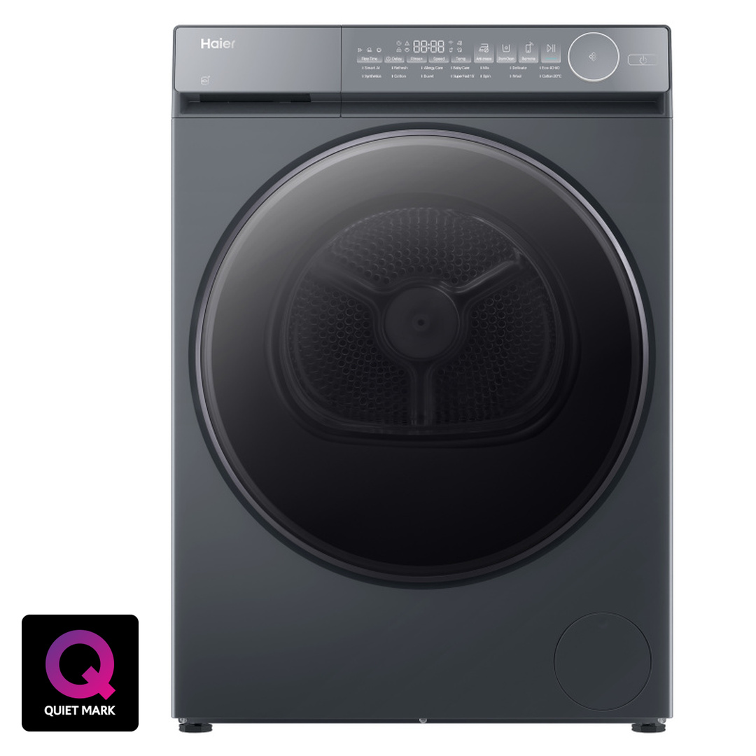 Haier X Series 7 HD90-C367GU1 Heat Pump Tumble Dryer - Graphite
