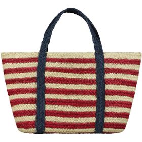 Red Stripe Small Tote