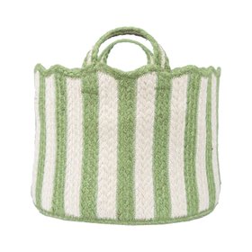 Large Jade Tulip Basket