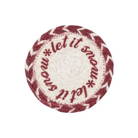 Candy Cane Coaster Set
