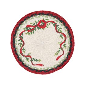 Christmas Ribbon Placemat Set