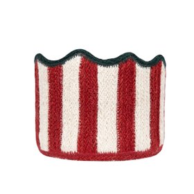 Candy Cane Tulip Basket