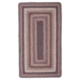 Aubergine Rectangle Jute Rug