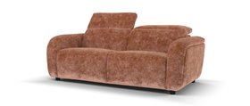 Sofology, Drift 2.5 Seater Sofa In Luxury Textured Chenille Brick, £1199