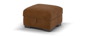 Sofology, Elevate Storage Footstool In Lifestyle Mottled Fabric Rust, £349