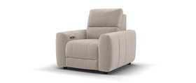 Sofology, Portofino Chair With Motion Chaise In Lifestyle Flecked Fabric Nutmeg, £899