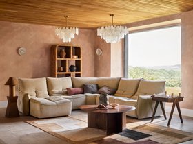 Sofology, Santoro 2 Corner 2 Seater Chaise In Cosy Sherpa Wicker, £4299 Launch Price Until 02.09