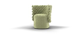 Sofology, Guiggiola Accent Chair In Cosy Sherpa Forest, £2,799