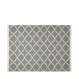 Swoon | Soho | Hand-Woven Rug | Contemporary Style in Grey & White | Wool