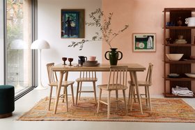 Swoon Metz Dining Table & Ollie Dining Chairs