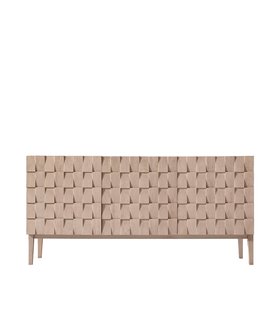 Gaia Sandblasted Grey Mango Wood Sideboard