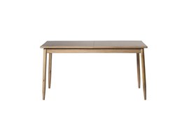 Maltby Extendable Natural Oak-Stained Mango Wood Dining Table