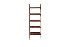 Jupiter Dark Brown Acacia Ladder Shelving