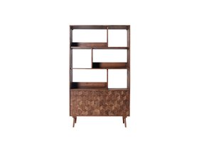 Terning Dark Brown Acacia Shelving Unit