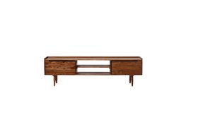Southwark Large Dark Brown Acacia Wood TV Stand