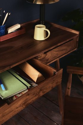 Southwark Dark Brown Acacia Desk