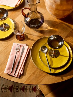 Sterro Four-Seater Natural Mango Wood Dining Table