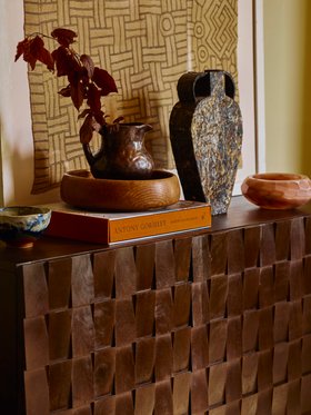 Gaia Dark Brown Mango Wood Sideboard