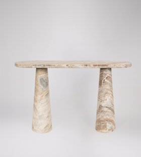 Hump Solid Marble Console Table