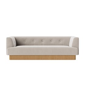 Rochford Three-Seater  Hydro Crushed Velvet Sofa