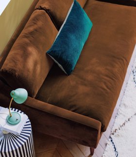 Marsala Crushed Velvet