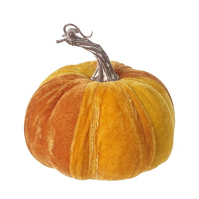 Orange Velvet Pumpkin