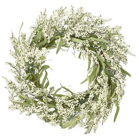 White Choisya Wreath