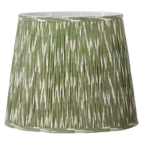Ikat sage lampshade 27 cm