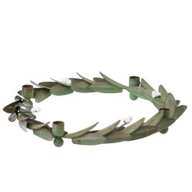 Advent Candle Leaf Holder 20cm Ming