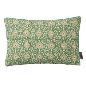 Cushion 'Chameli Ivy' Hand Block Printed Cotton by Bungalow of Denmark
