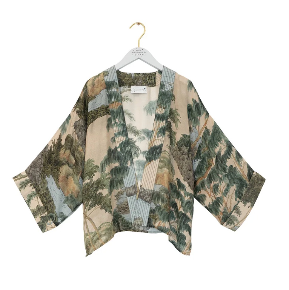One Hundred Stars Rivers And Trees Natural Kimono.png