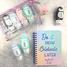 Stationery Set - Diary + Penguin Travel Set