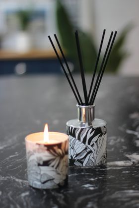 The Design Anthology - Reed Diffuser - Botanical Retreat - Volcanic Clay & Amber Diffuser 300ml