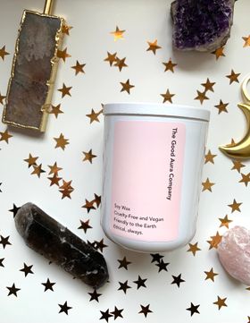 The Good Aura Company Moon Lake Musk Vegan Candle