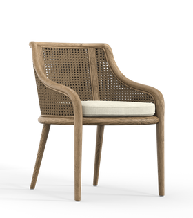 Carlos Cane Dining Chair