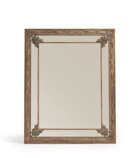 Adornato Mirror in Antique Brass