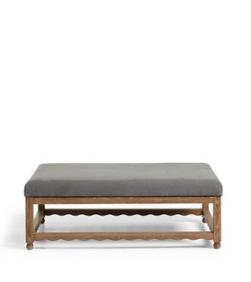 Kerensa Ottoman - Charcoal