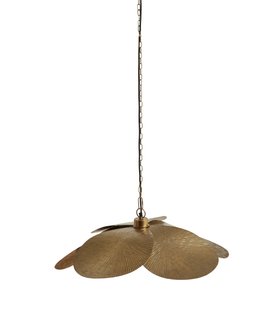 Florie Iron Pendant Light In Antique Brass