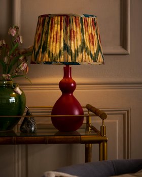 Clarus Lamp Base - Red