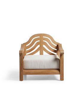 (GARDEN 2026) Cintre Lounge Chair - Natural Teak