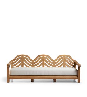 (GARDEN 2026) Cintre Sofa - Natural Teak