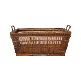 Rattan Mandalay Basket - Brown